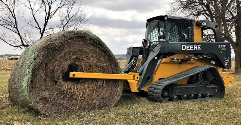 Cl Fabrication Bale Unroller | Width 60" Inches | Oil Flow Range 12-30 Gpm | For Skid Steer 2