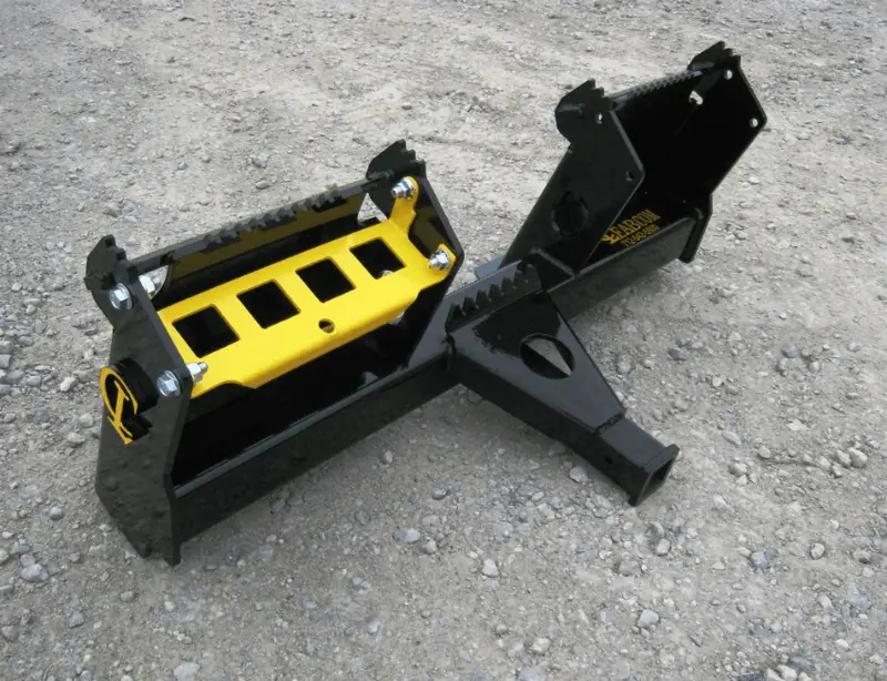 Cl Fabrication Ez Receiver Hitch | Width 48" Inches | Oil Flow Range 15 To 25 Gpm | For Skid Steers 2