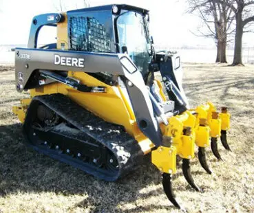 Cl Fabrication Ripper | Model Xr | Width 76" To 84" | Adjustable Tine Lengths 18” To 20” | For Skid Steer 1