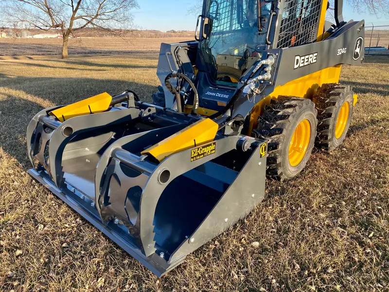 Cl Fabrication Solid Buckets | Width 73"-91" Inches | For Skid Steer Loaders 1
