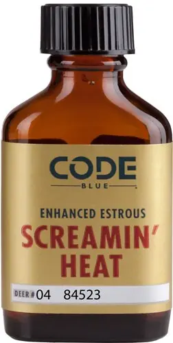Code Blue Deer Lure Enhanced - Estrus Screamin Heat 1Fl Oz. 1