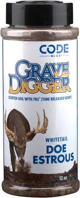 Code Blue Deer Lure Grave - Digger Scrape Soil Doe Estrus 1