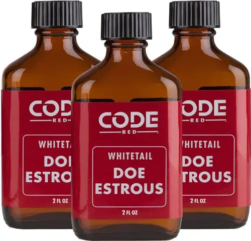 Code Red Deer Lure Doe - Estrus Triple Pack 2Fl Oz/Ea 1