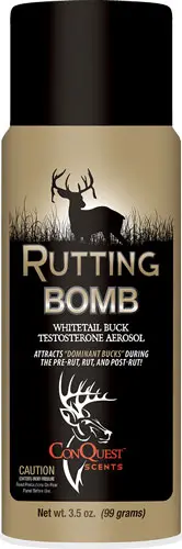Conquest Scents Deer Lure - Rutting Buck Bomb Aero 3.5Oz 1