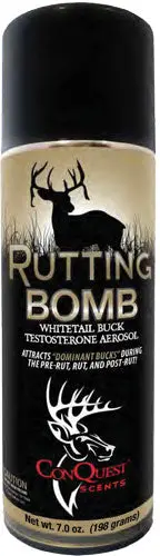Conquest Scents Deer Lure - Rutting Buck Bomb Aerosol 7Oz 1