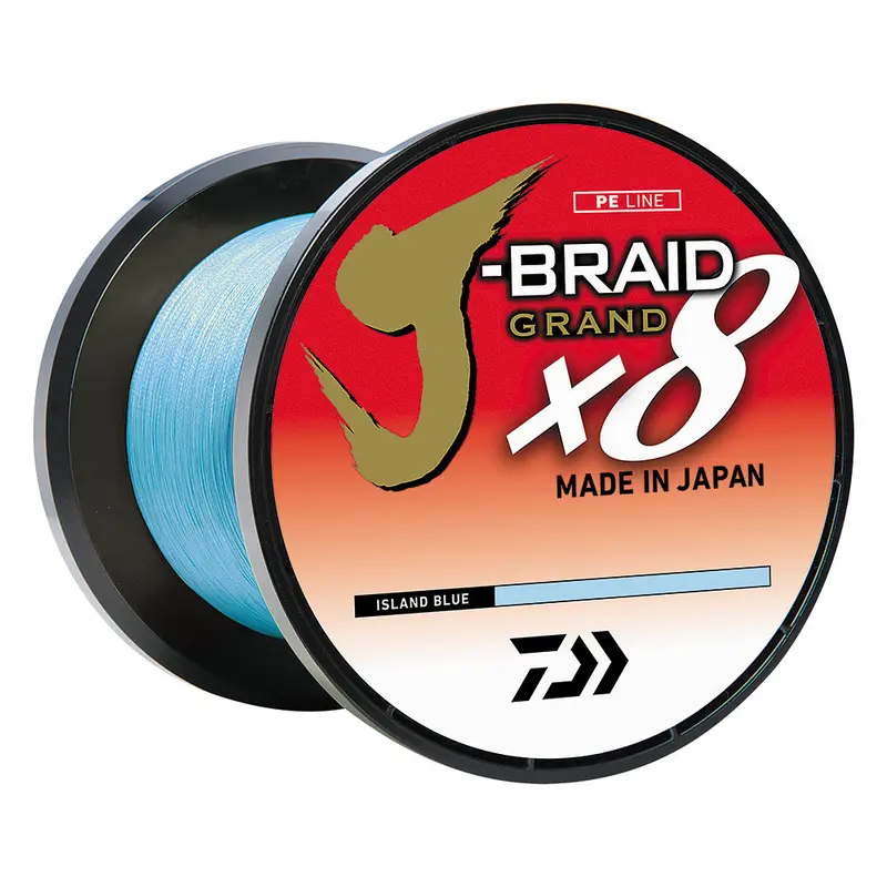 Daiwa J-Braid X8 Grand Braided Line - 20 Lbs - 300 Yds - Island Blue [Jbgd8u20-300Ib] 1