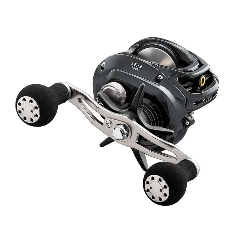 Daiwa Lexa 300 Baitcasting Reel - Left Hand - Hyper Speed - Dual Paddle Handle [Lx300hl] 1