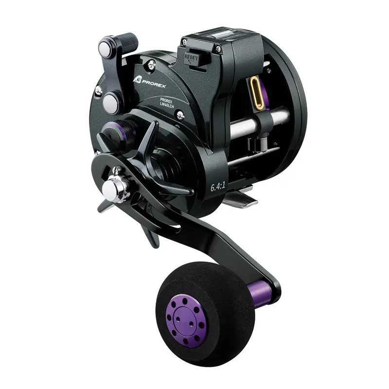 Daiwa Prorex Lwlc Level Wind Line Counter Reel - Prxlw40lch [Prxlw40lch] 1