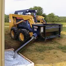 Danuser Auger Bucket Mixing & Discharge | Width 21.5" | Hydraulic Flow 12 Gpm | For Skid Steers 1