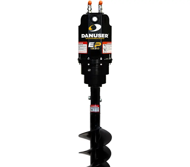Danuser Auger Drive | 2″ Hex Output | 36″ Max Diameter | Machine Size 2–9 Ton | For Excavators 1