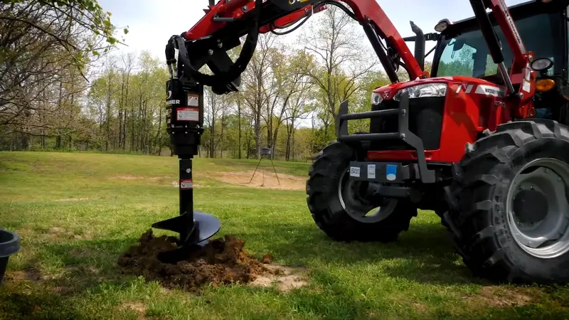Danuser Extreme Duty Auger Drive | Model Ep615 & Ep1020 | Max Auger Diameter 24" & 30" | 2" Hex Shaft | 12-30 Hp | For Tractors 1