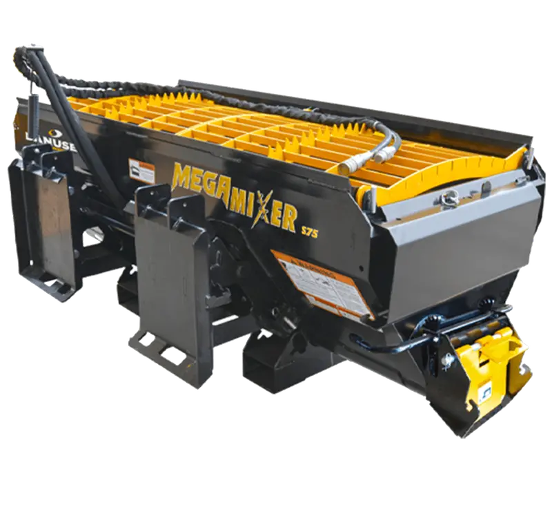 Danuser | Mega Mixer | Model 170001 | 31" Width | 3/4 Yard | Hydraulic Flow Up To 25 Gpm | For Tractor 1