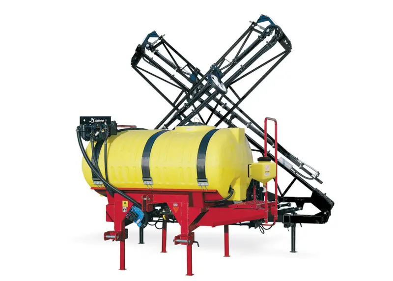 Demco | Rm Series Rear Mount Sprayer | Models 300 To 600 Gallon | Hydraulic Boom 45′ To 90′ | Jet Agitation | Horsepower 40 To 100+ Hp | For Tractors 4