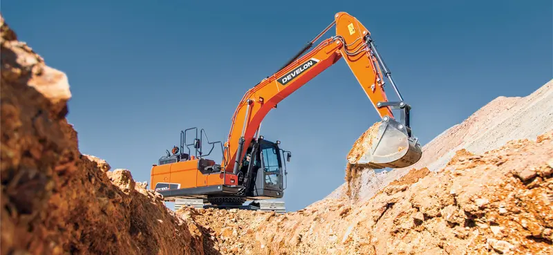 Develon | Crawler Excavator | Model Dx180lc-5 | Dig Depth 20' 0" | 127.3 Hp | 18.8 Tons | For Heavy-Duty Excavation & Precision Earthmoving 1