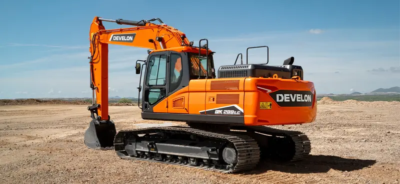 Develon | Crawler Excavator | Model Dx200lc-7 | Dig Depth 20' 0" | 138.1 Hp | 25 Tons | | For Demanding Construction & Large-Scale Earthmoving 1
