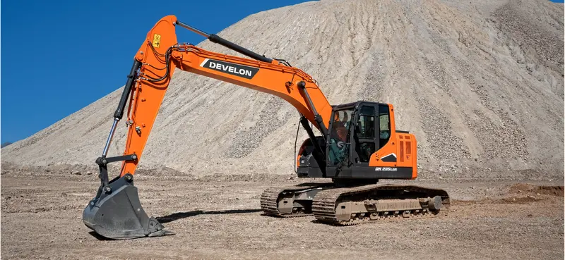Develon | Crawler Excavator | Model Dx235lcr-7 | Dig Depth 21' 11" | 170.3 Hp | 28.6 Tons | For Construction 1