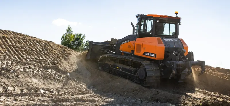 Develon | Dozer | Model Dd130 Xl | Width 10' 2" | Horsepower 146.1 Hp | For Heavy Grading, Construction, & Site Development 1