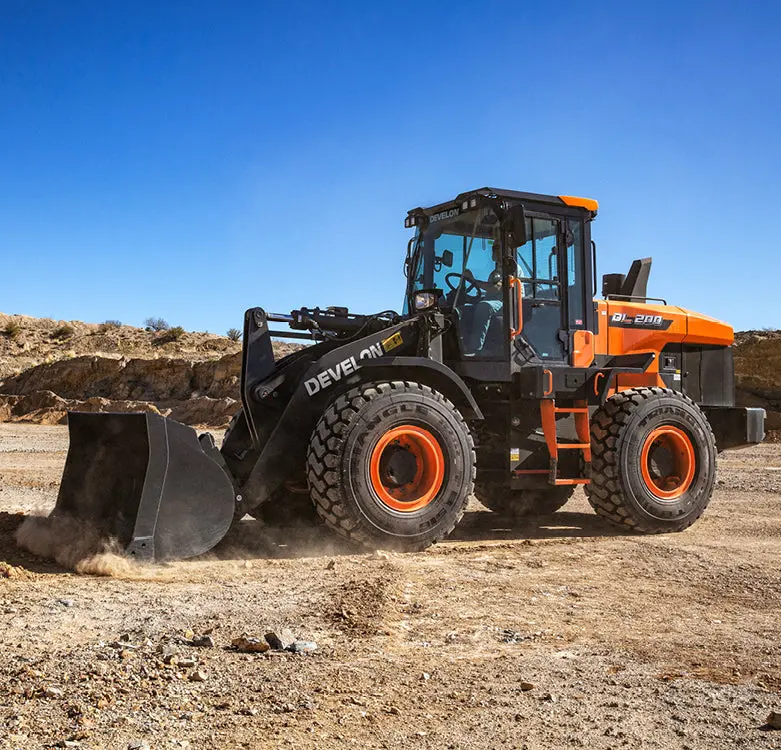 Develon | Wheel Loader | Model Dl200-7 | Width 8' 4.4" | Horsepower 142.1 Hp | For Construction, Agriculture, & Snow Removal 3