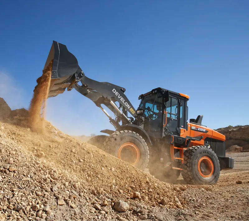 Develon | Wheel Loader | Model Dl200-7 | Width 8' 4.4" | Horsepower 142.1 Hp | For Construction, Agriculture, & Snow Removal 5