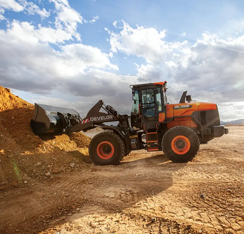 Develon | Wheel Loader | Model Dl320-7 | Width 9' 6.9" | Horsepower 270.9 Hp | For Construction, Material Handling, & Agriculture 12