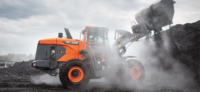 Develon | Wheel Loader | Model Dl320-7 | Width 9' 6.9" | Horsepower 270.9 Hp | For Construction, Material Handling, & Agriculture 2