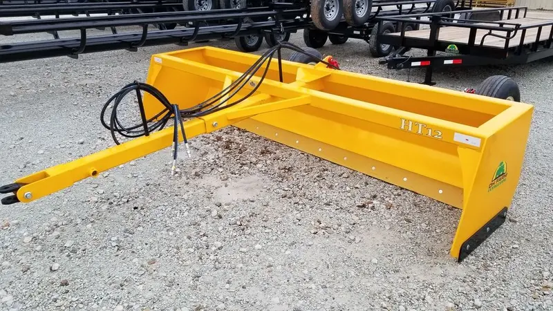 Dh Farm Drag Scraper W/ Tilt | Model Ht12 | Width 12' | 100–160 Hp | Pull Type | For Tractors 1