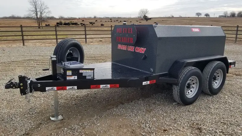 Dh Farm Hd Fuel Trailer W/ Spare | Model 750G | Capacity 750 Gallons | Frame 6″ C‑Channel 1