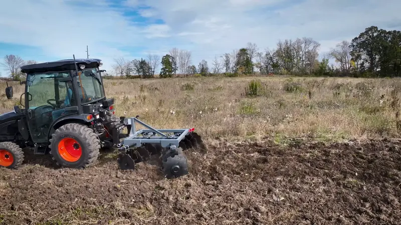 Dirt Dog 3-Point Lift Tandem Disc Harrow | 200 Series | Overall Width 63", 73", 78" & 96" Inches | Horsepower 35-65 Hp | For Tractors 1