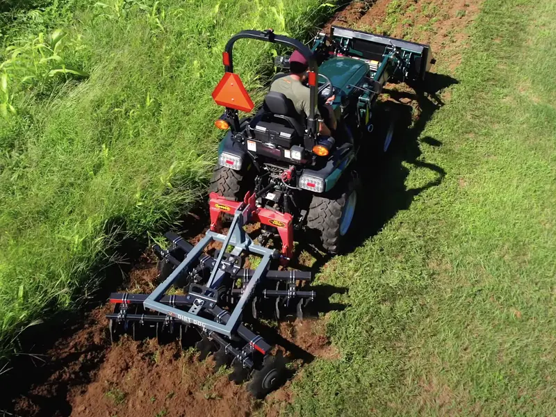 Dirt Dog 3-Point Lift Tandem Disc Harrow | Model 300 Series | Overall Width 78", 96" & 118" Inches | Horsepower 45-95 Hp | For Tractors 1