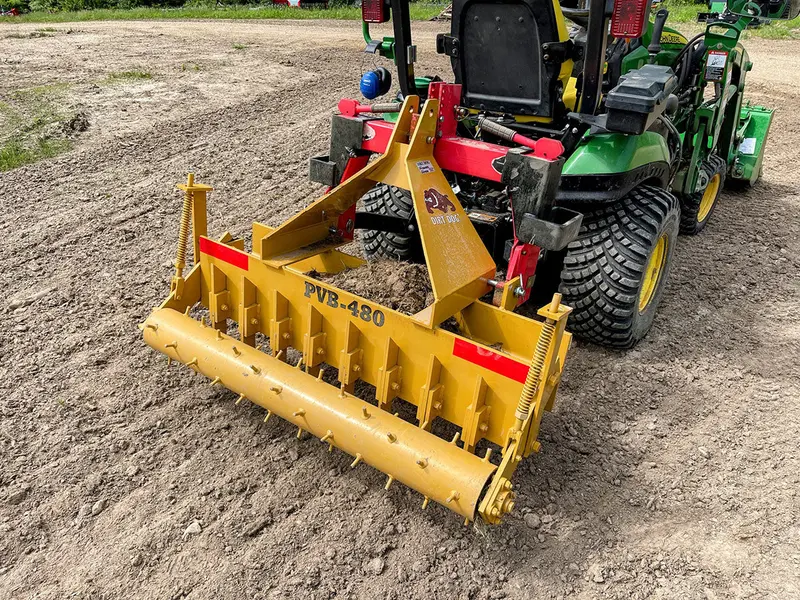 Dirt Dog Heavy-Duty Pulverizer | Pvb Series | Overall Width 48" To 84" | Horsepower 30-60 Hp | For Tractors 1