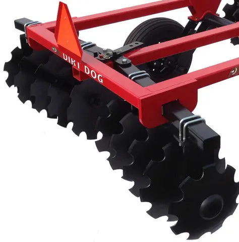 Dirt Dog Pull Disc Harrow | Model Dhp-10 | Max Cultivation Width 10'-6" Inches | Horsepower 45-100 Hp | For Tractors 1