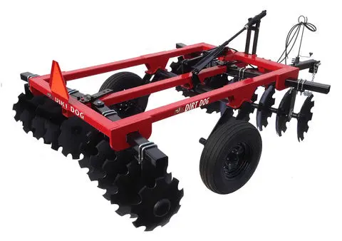Dirt Dog Pull Disc Harrow | Model Dhp-8 | Max Cultivation Width 8'-6" Inches | Horsepower 35-100 Hp | For Tractors 1
