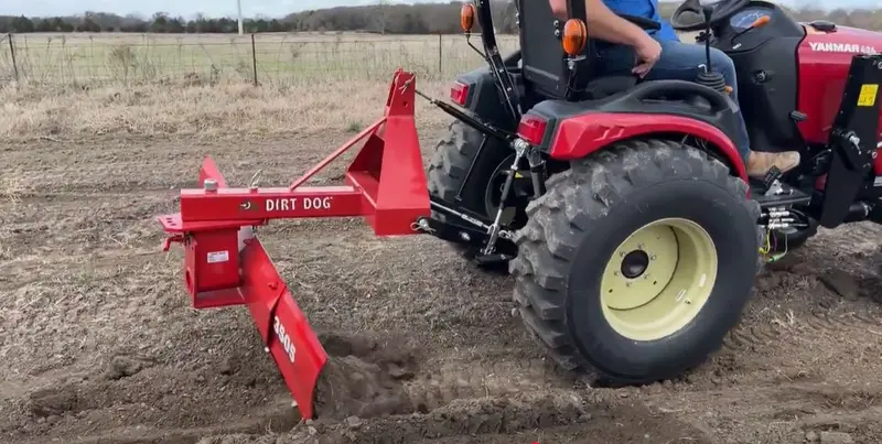 Dirt Dog Rear Grader Blade | 35 Series | Overall Width 48",60",72" & 84" Inches | Horsepower 30-35 Hp | For Tractor 1