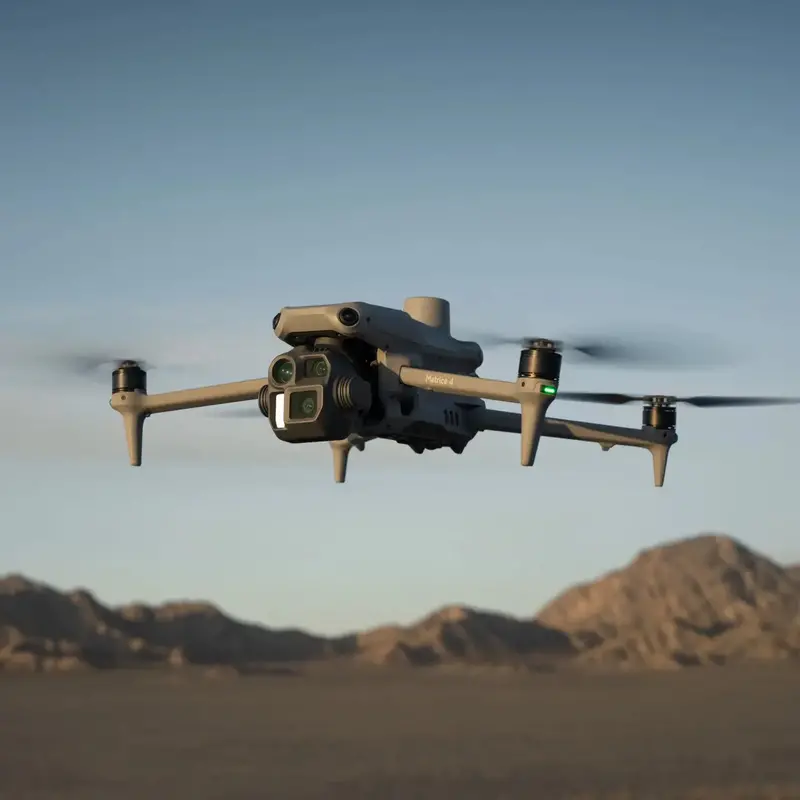 Dji Matrice 4E Worry-Free Plus Combo | Wide-Angle Camera 20Mp Effective Pixels | Rapid 0.5-Second Interval Shooting | Intelligent Operations With Ai 1