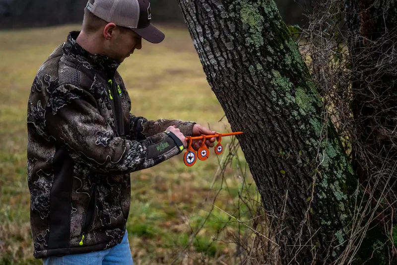 Do All Traps .22 Triple Tree Spinner | 13" Wide & 4" Tall 1