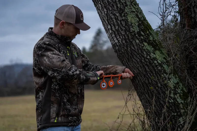 Do All Traps .22 Triple Tree Spinner | 13" Wide & 4" Tall 2