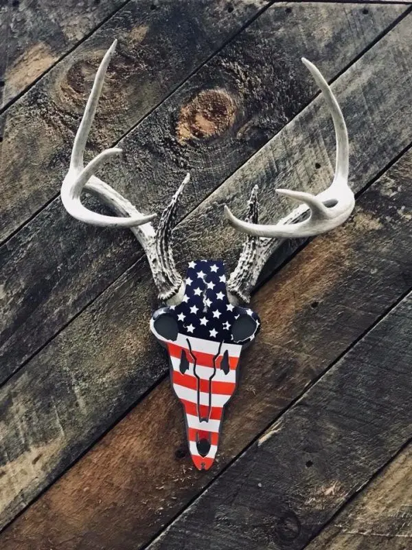 Do All Traps America Buck Antler Mount | Wide 6" | Tall 12" 2