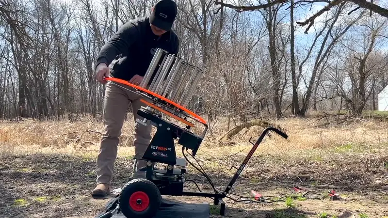 Do All Traps Flyway 180 Elite Clay Thrower | 2-Wheeled Cart | Recycle Time 2.5-Seconds 1