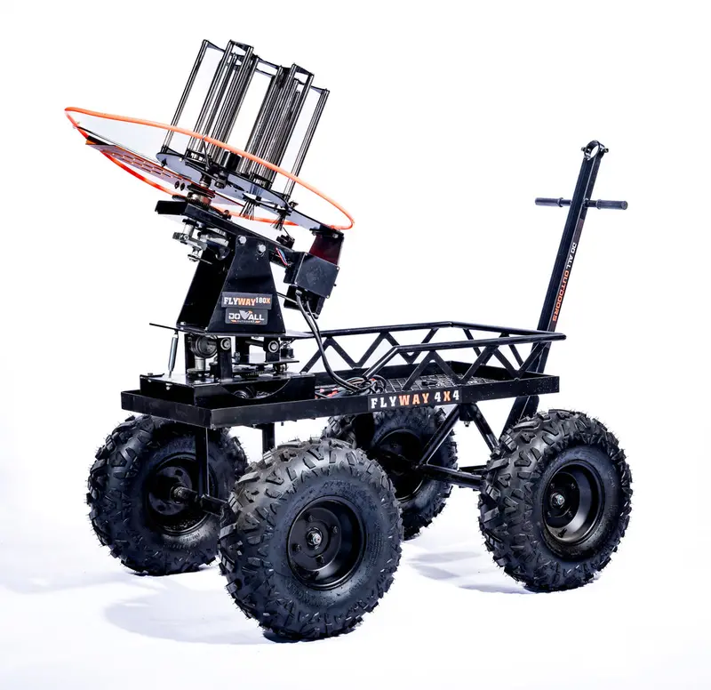 Do All Traps Flyway 4X4 180X Clay Thrower Wagon With Wobbler Kit | Clay Capacity 180 Clays | Reset Time 2.5 Seconds 1