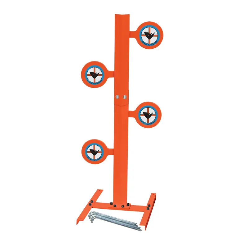 Do All Traps Handgun Dueling Tree | 12" Wide | Length 37" | 4-Target Reactive System 1