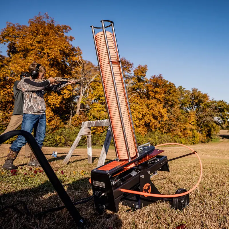 Do All Traps Raven Auto Clay Thrower | Long-Range Throws 55+ Yards | 75 Target Auto Feeder 1