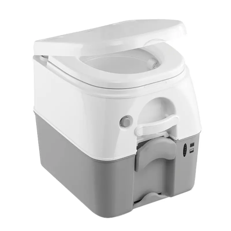 Dometic 975 Msd Portable Toilet W/Mounting Brackets - 5 Gallon - Grey  [301197506] 1