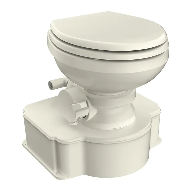 Dometic Bone M65 Marine Gravity Toilet - Elongated Seat Size W/Foot Pedal [312500003] 1
