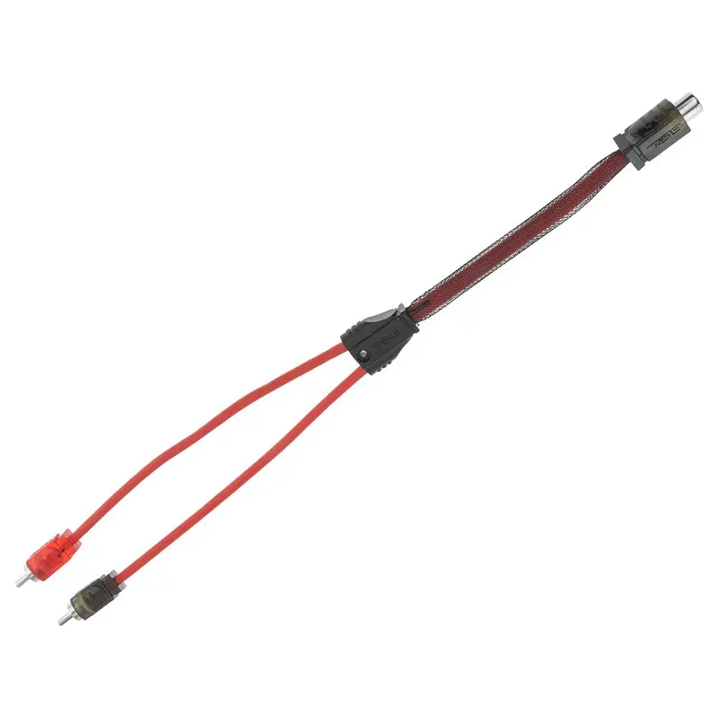 Ds18 Advance Ultra Flex Rca Y Connector Cable- 1 Female To 2 Male [R1f2m] 1