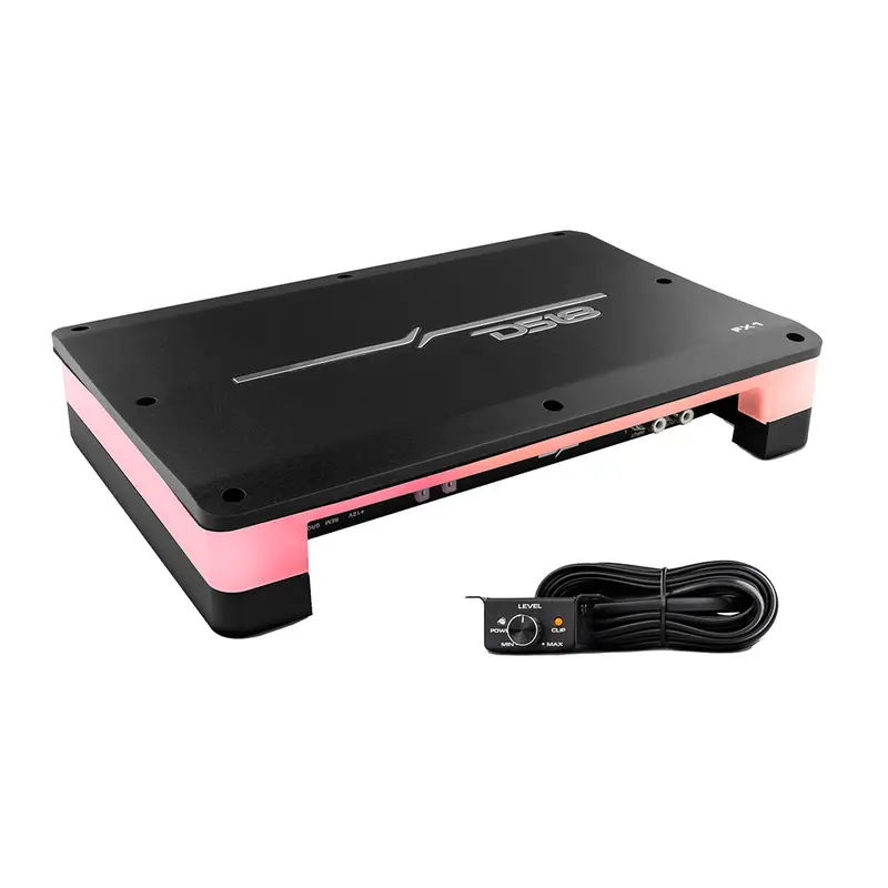 Ds18 Flush/Surface Mount 1-Channel Monoblock Class D Amplifier W/Acrylic Cover - 1X900w Rms @ 1 Ohm [Fx1] 1