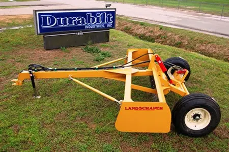 Durabilt Center-Tilt Landscraper and Box Blade – CTS08 to CTS12 Models, 8–12 ft Width, Dual Hydraulic Remote Control