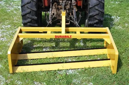 Durabilt Grader Blade - Road | 6' Lot Leveler With Offset And Parallel Blades | 6' Working Width | 40Hp | For Tractor 1