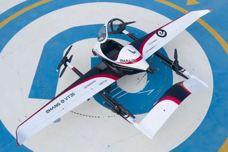 Ehang Vt30 Dual-Seat Passenger Evtol Autonomous Aerial Vehicle 1