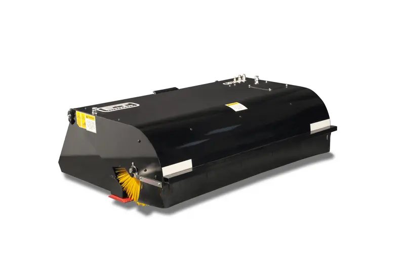 Ei Attachments 72" & 84" Bucket Broom Chain Drive Motor | Hydraulic Flow 15‑30 Gpm | For Skid Steer 2
