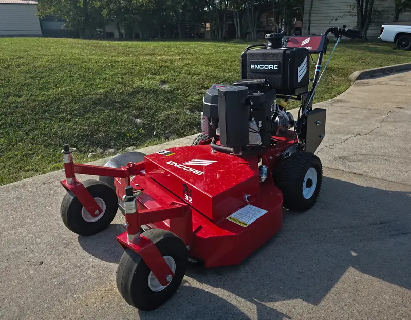 Encore Gear Driven Walk Behind Mower | Model Ew32fs481v | Width 32" | 14.5 Hp Kawasaki Engine | 5-Speed Transmission | For Commercial & Residential Use 1